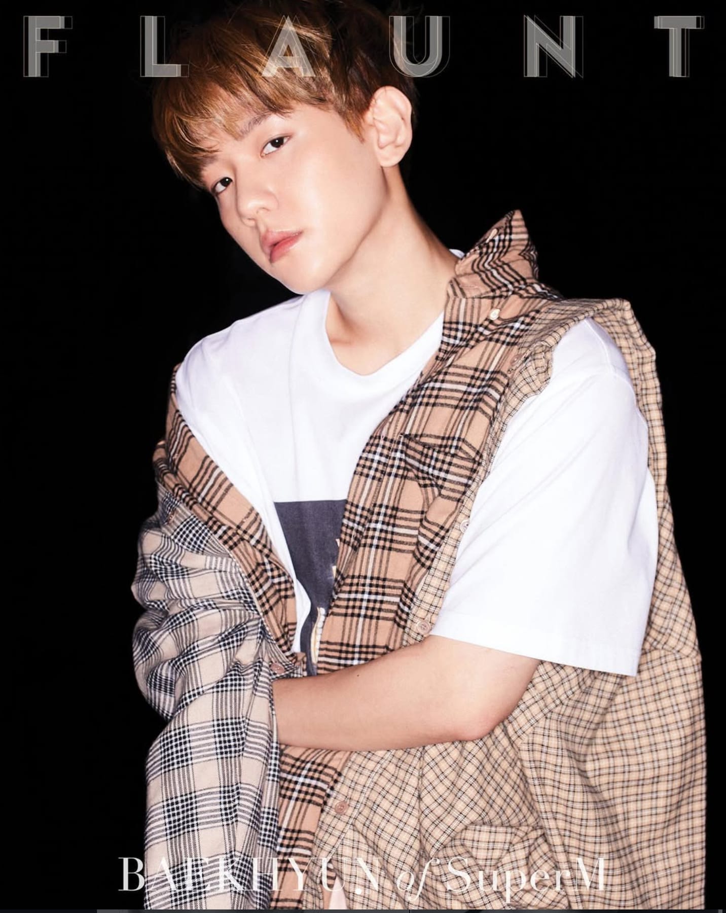 FLAUNT MAGAZINE — Editorial (BAEKHYUN, KAI, TAEMIN, Lucas) 1