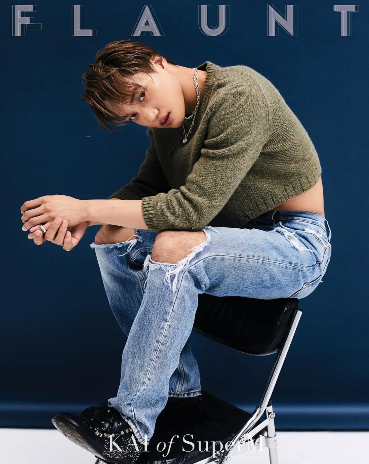 FLAUNT MAGAZINE — Editorial (BAEKHYUN, KAI, TAEMIN, Lucas) 3